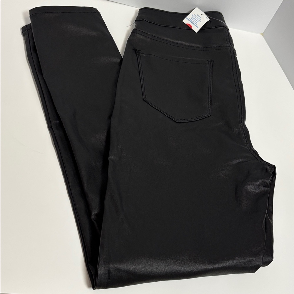 Almost Famous Faux Leather Pants Please see Notes